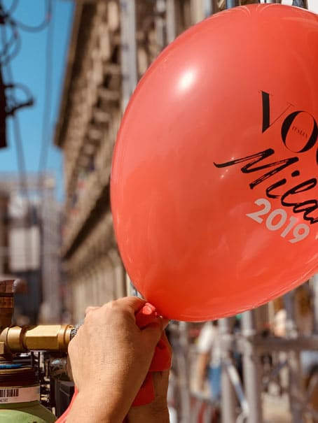 palloncini personalizzati vogue