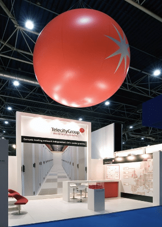 pallone gigante per fiera